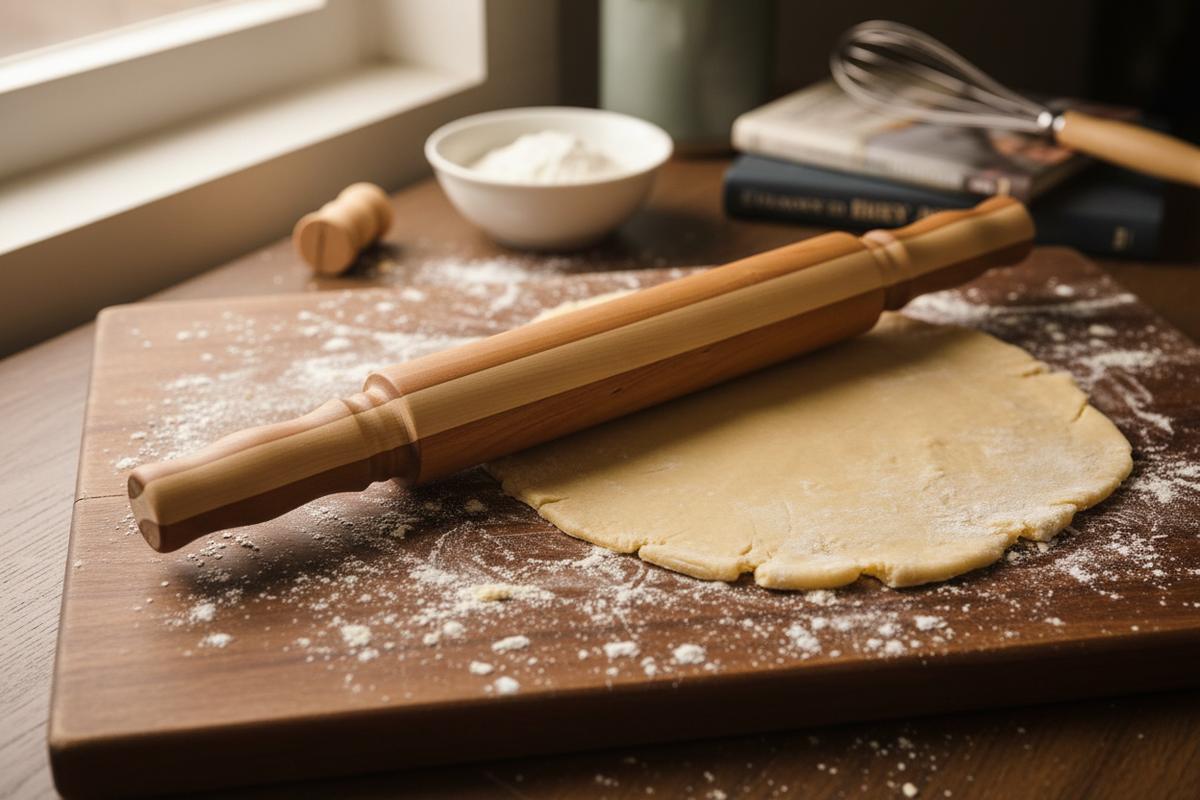 Cherry Maple Rolling Pin — Pastry Board v3