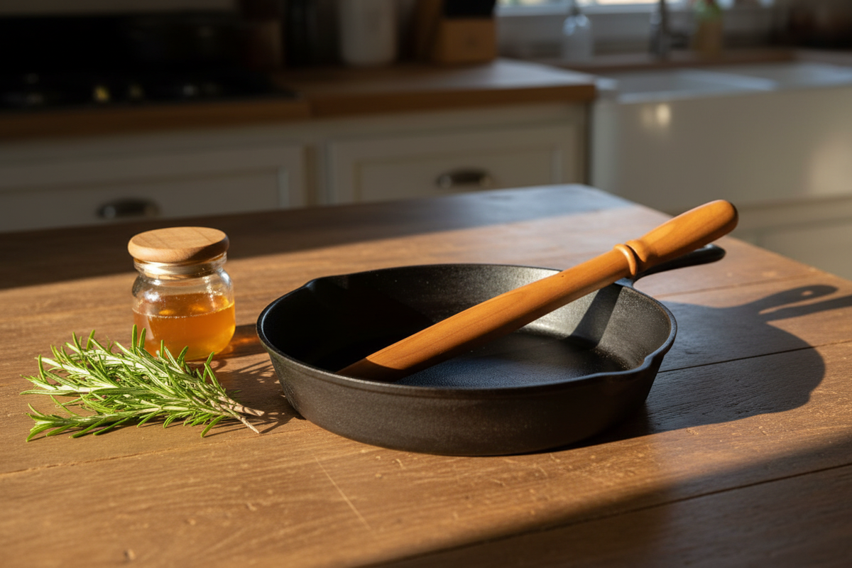 Cherry Spurtle — Cast Iron Retry
