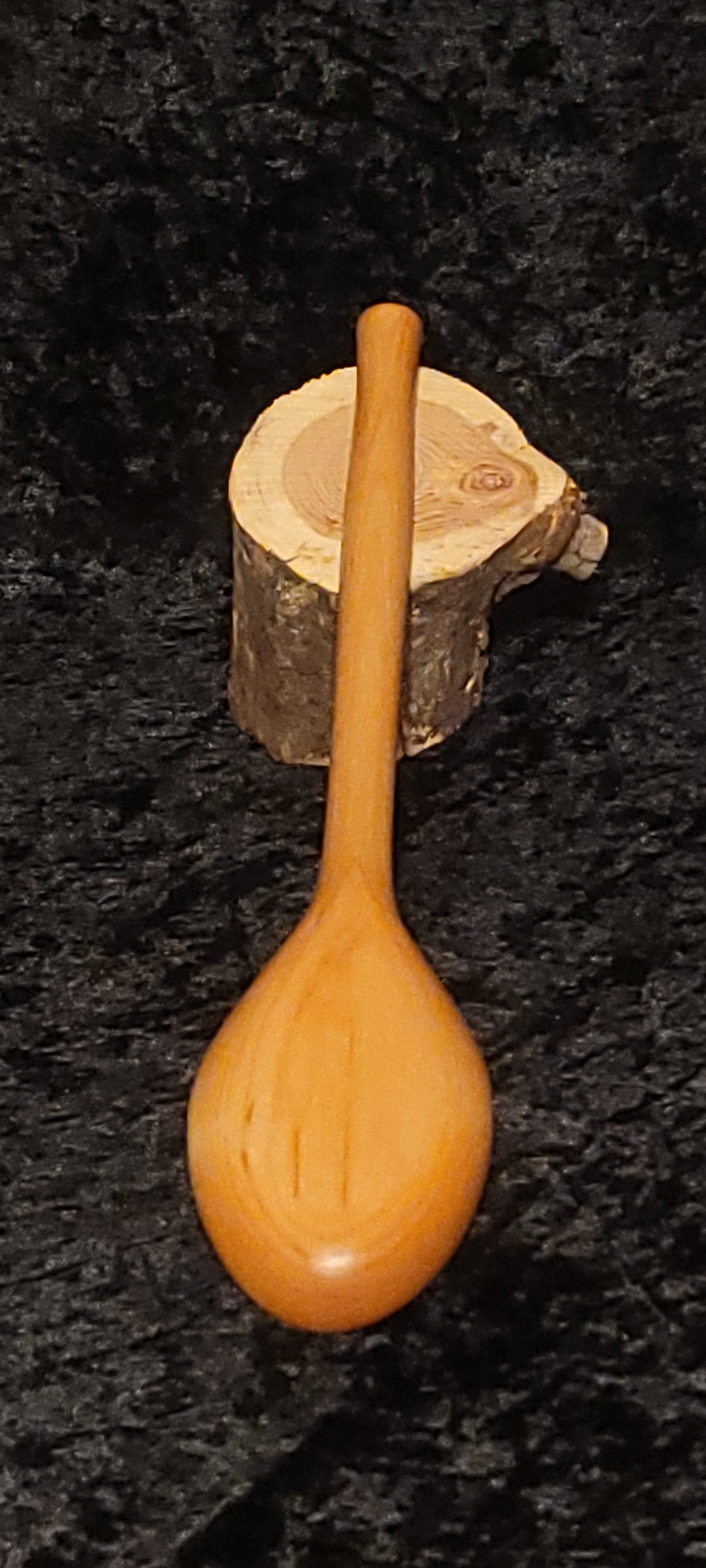 Hand-Carved Maple Wood Spoon