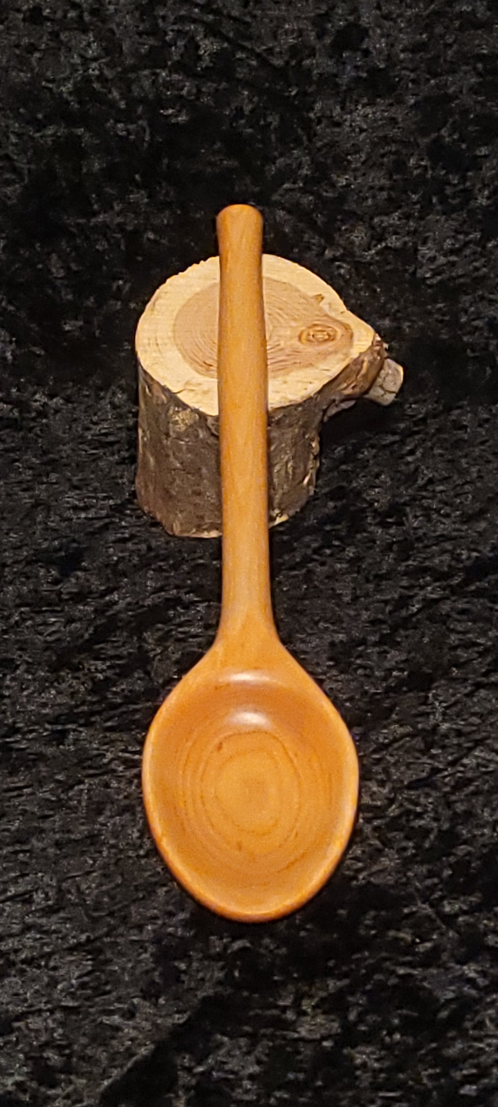 Hand-Carved Maple Wood Spoon