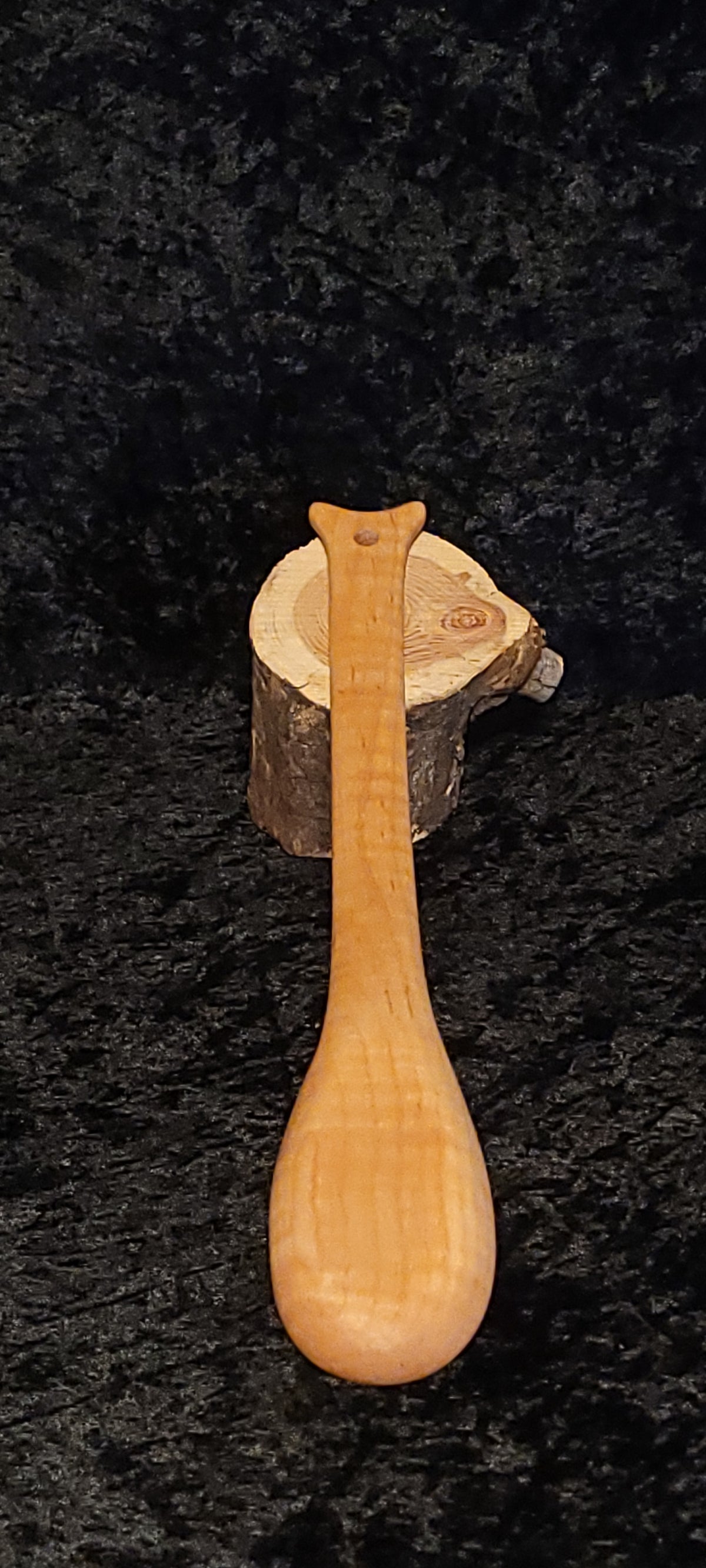 Curly Maple Wood Spoon