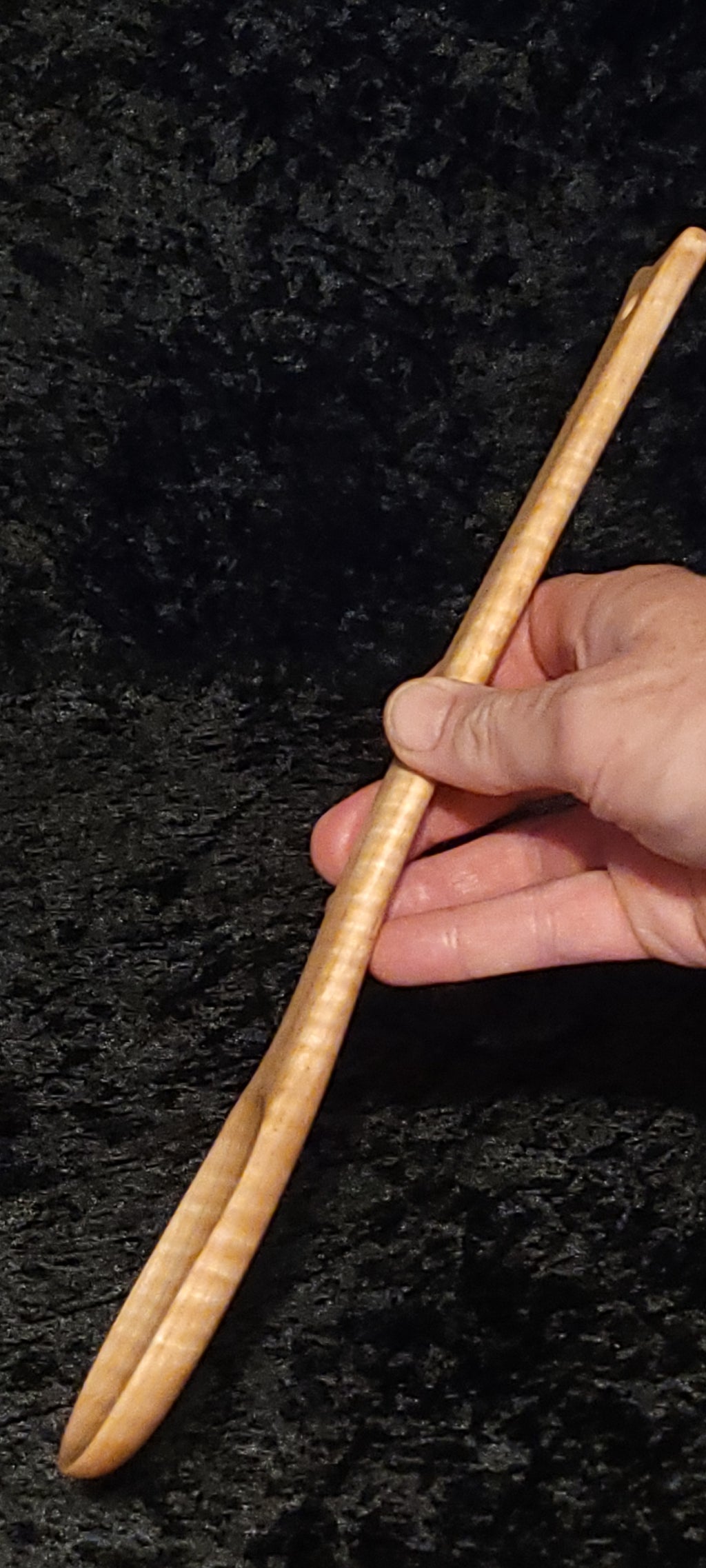 Curly Maple Wood Spoon