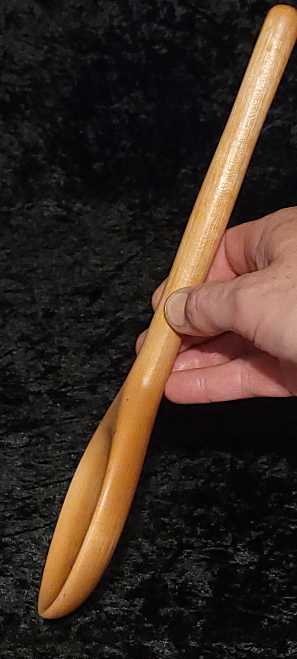 Hand-Carved Maple Wood Spoon No. 2