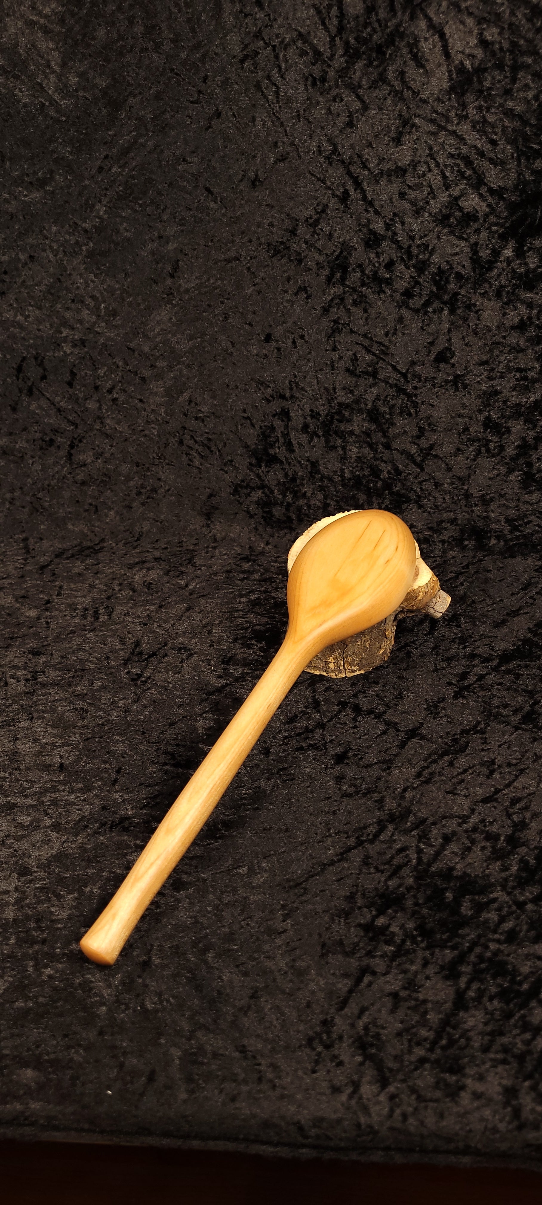 Hand-Carved Maple Wood Spoon