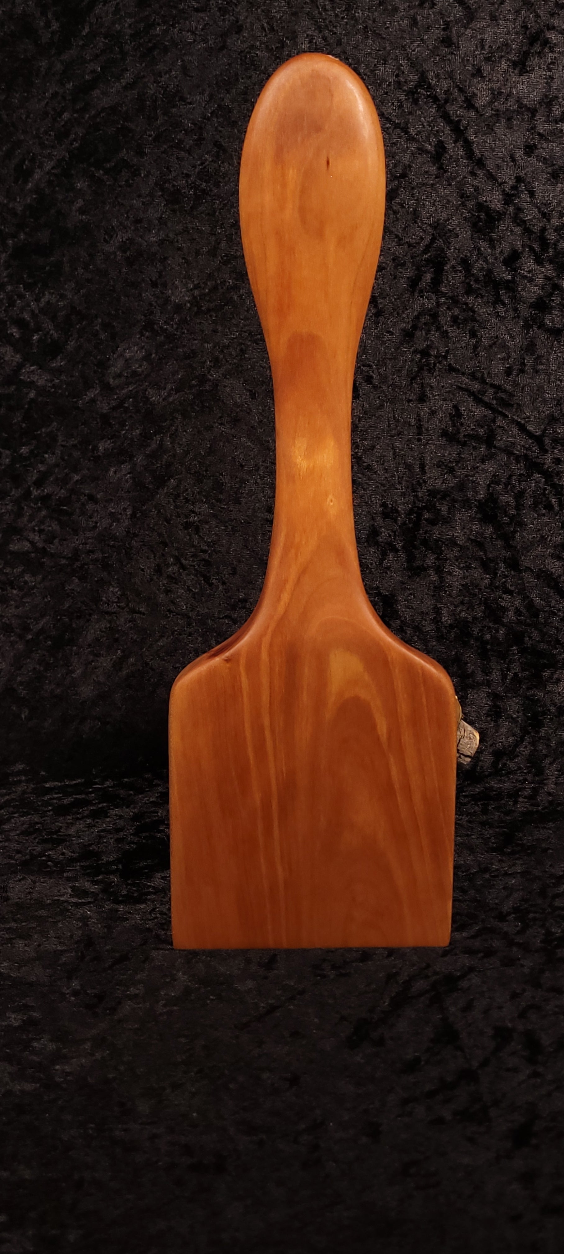 Handcrafted Cherry Wood Low-Angle Spatula & Spoon Set