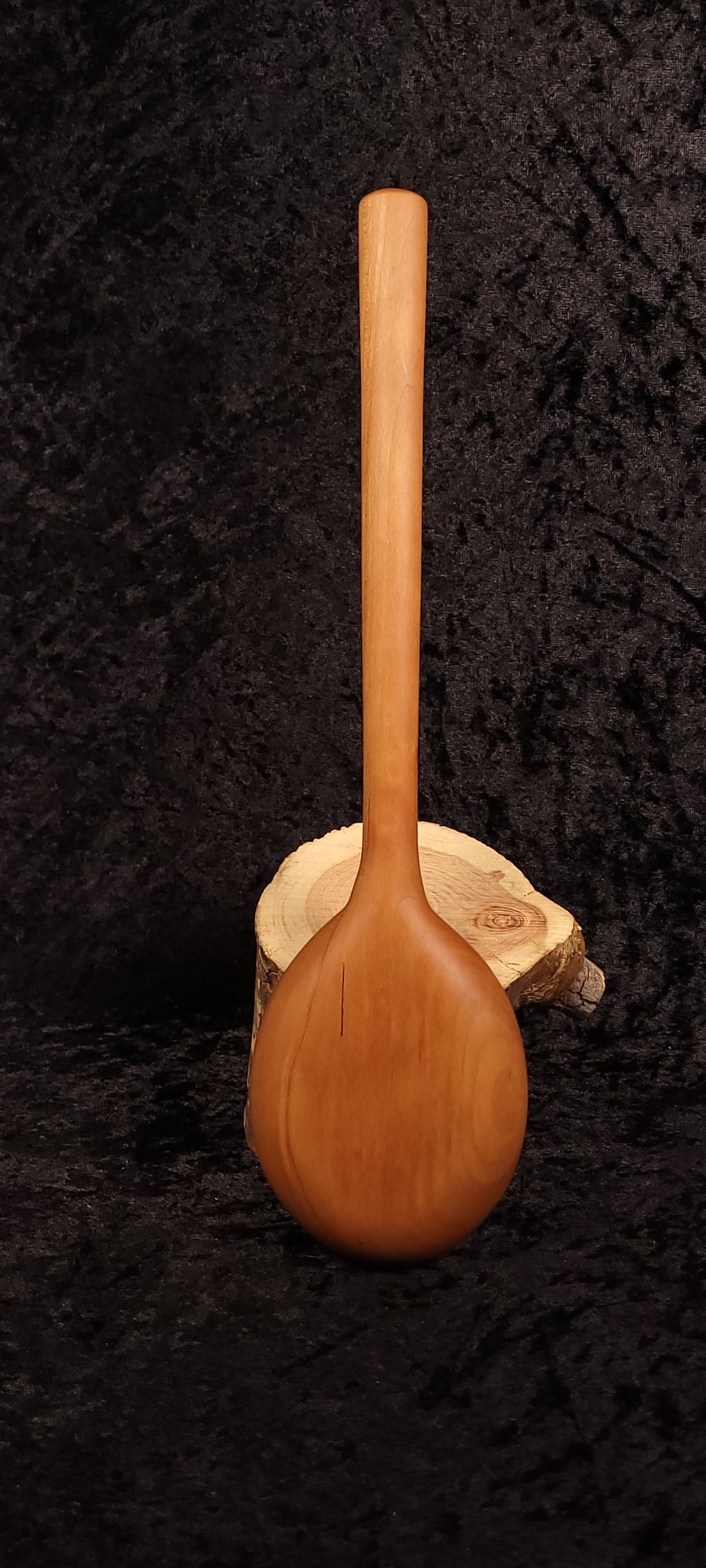 Handcrafted Cherry Wood Low-Angle Spatula & Spoon Set