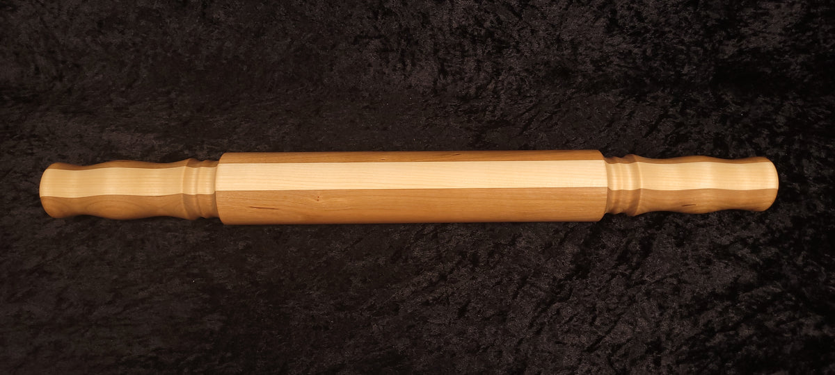 Cherry & Maple Rolling Pin – Hand-Turned in Colorado