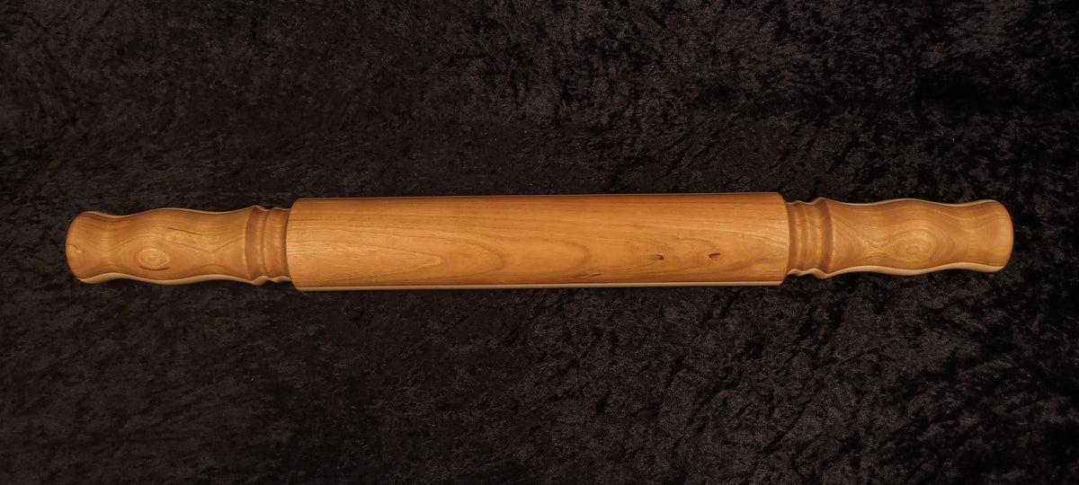 Cherry & Maple Rolling Pin – Hand-Turned in Colorado