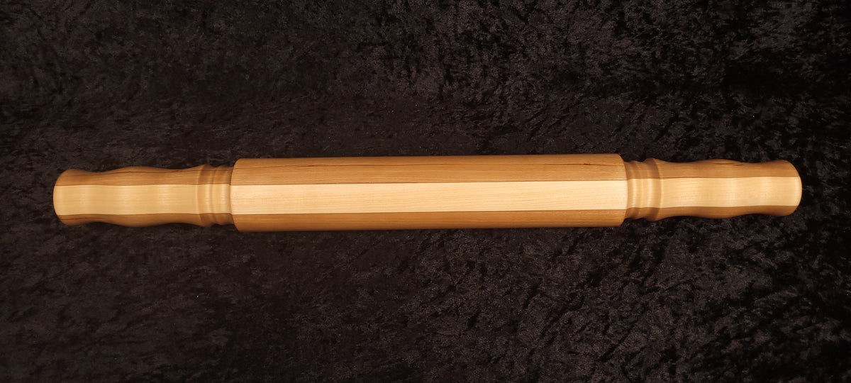 Cherry & Maple Rolling Pin – Hand-Turned in Colorado