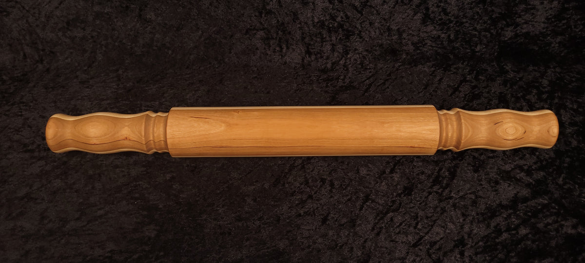 Cherry & Maple Rolling Pin – Hand-Turned in Colorado