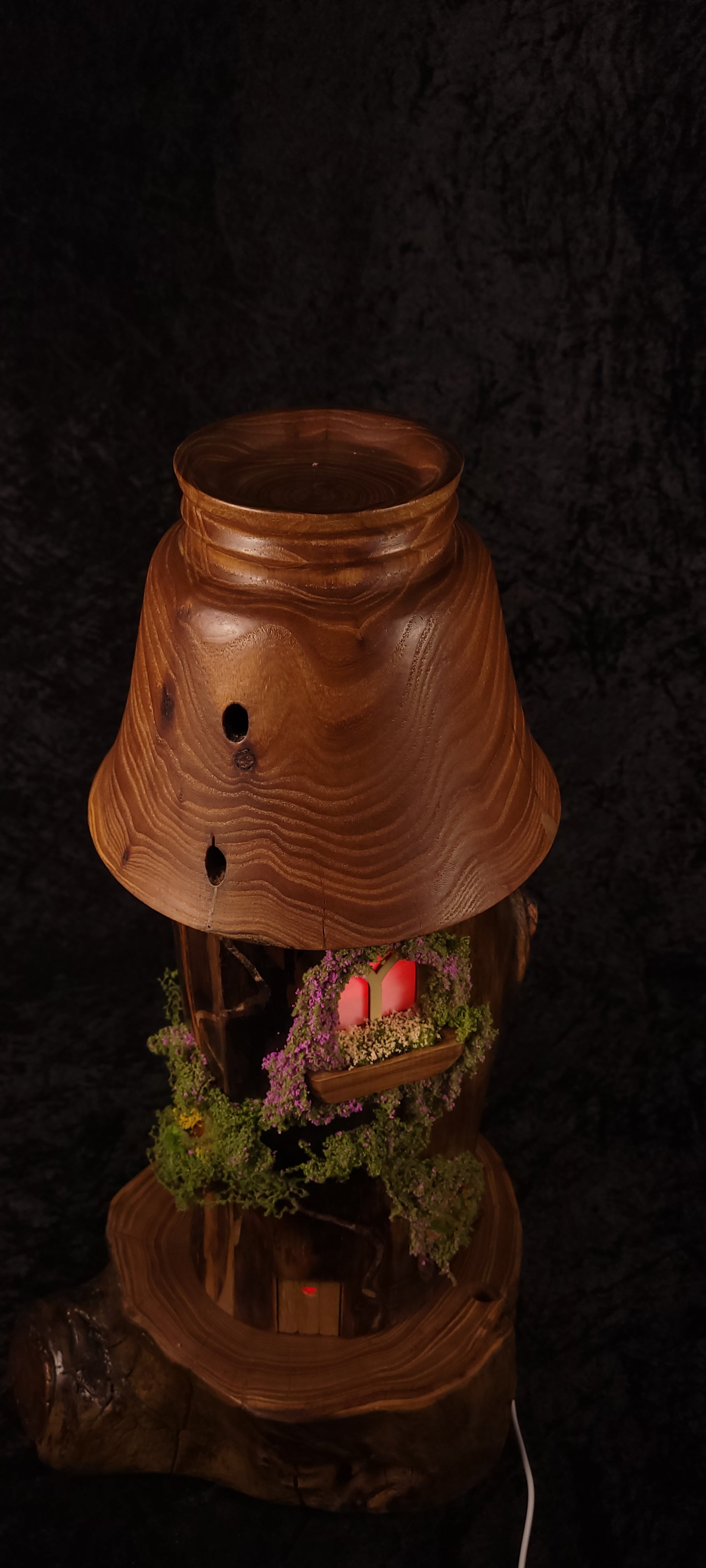 Fairy tower lamp side profile