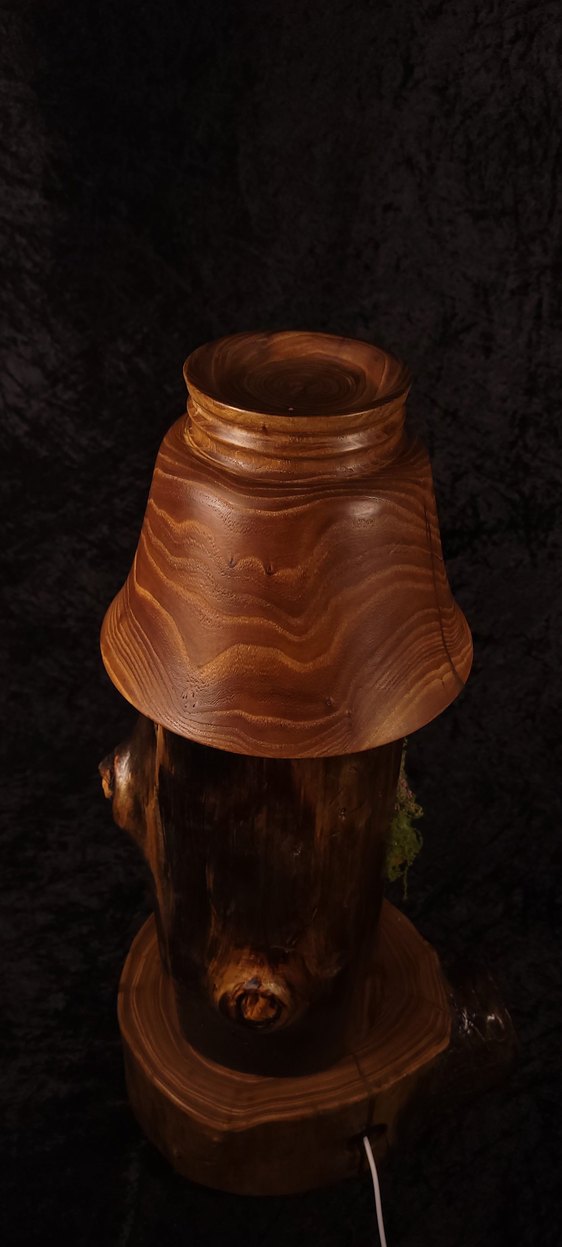 Fairy tower lamp detail view