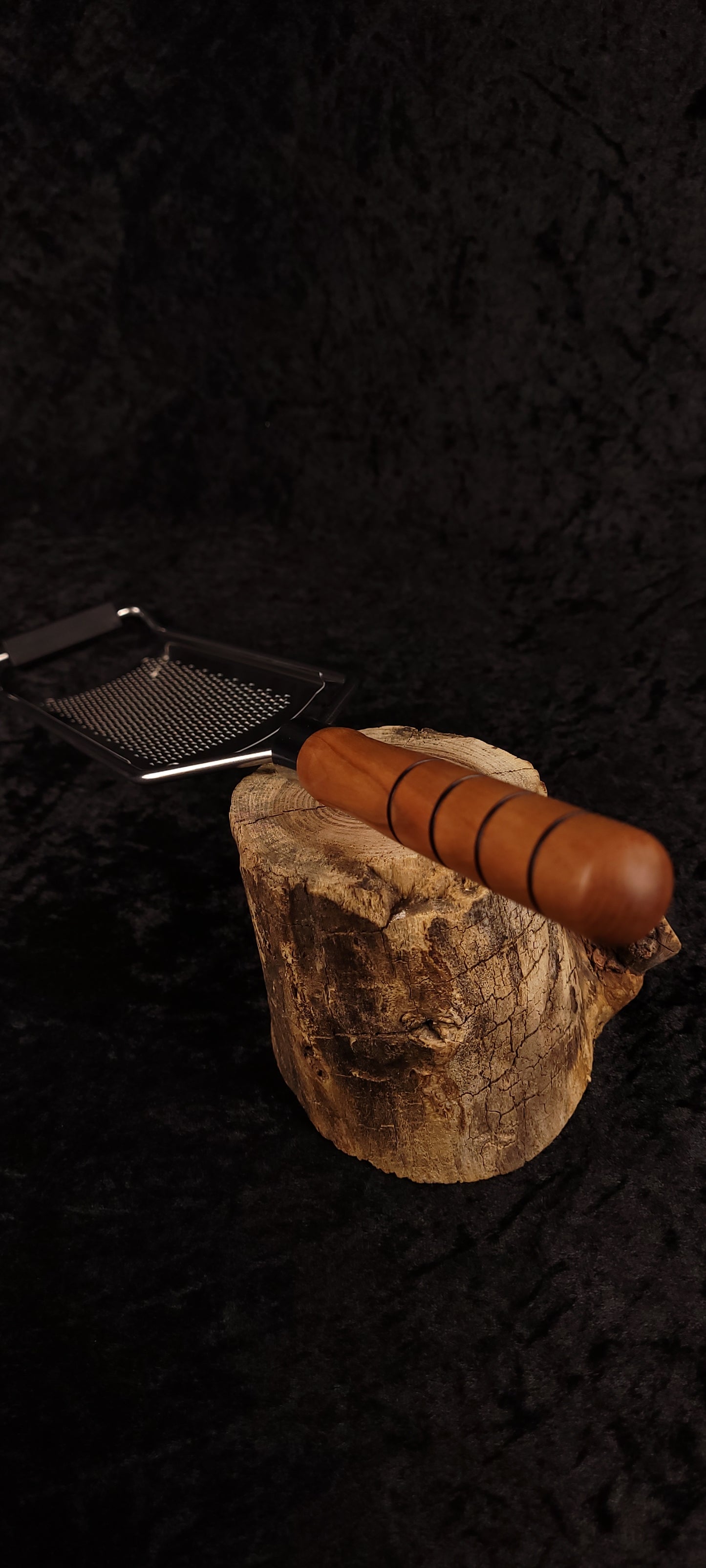 Handcrafted Cherry Wood Rasp Grater