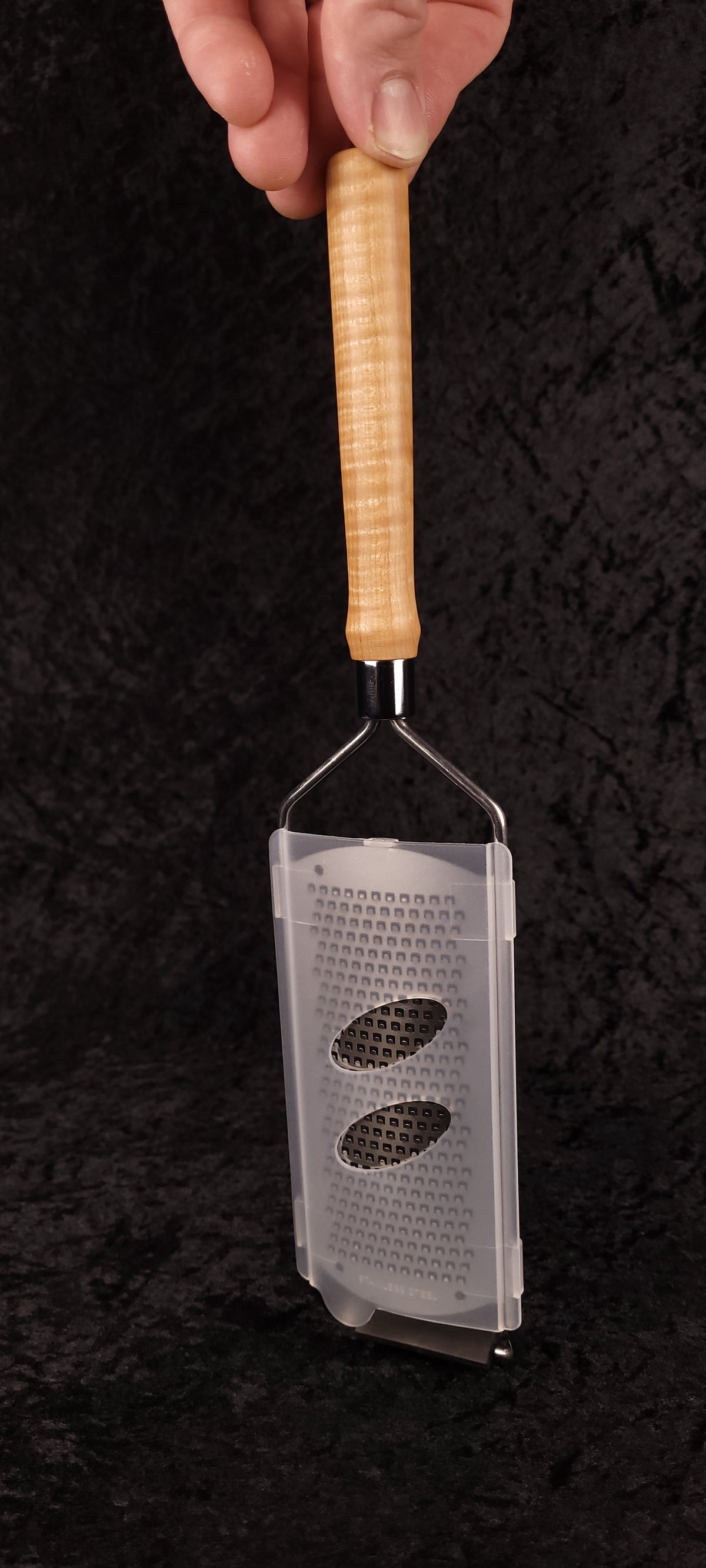 Handcrafted Curly Maple Rasp Grater