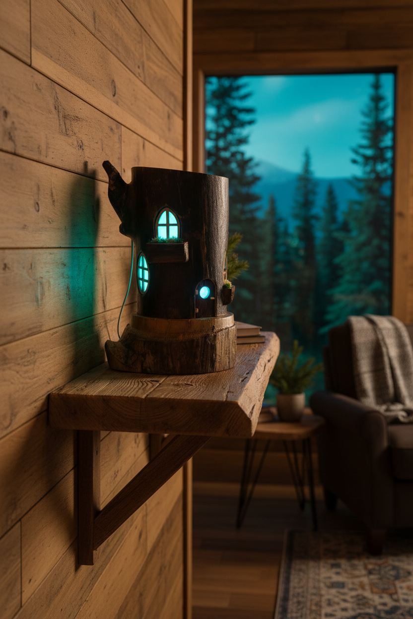 Cabin lifestyle shot upright