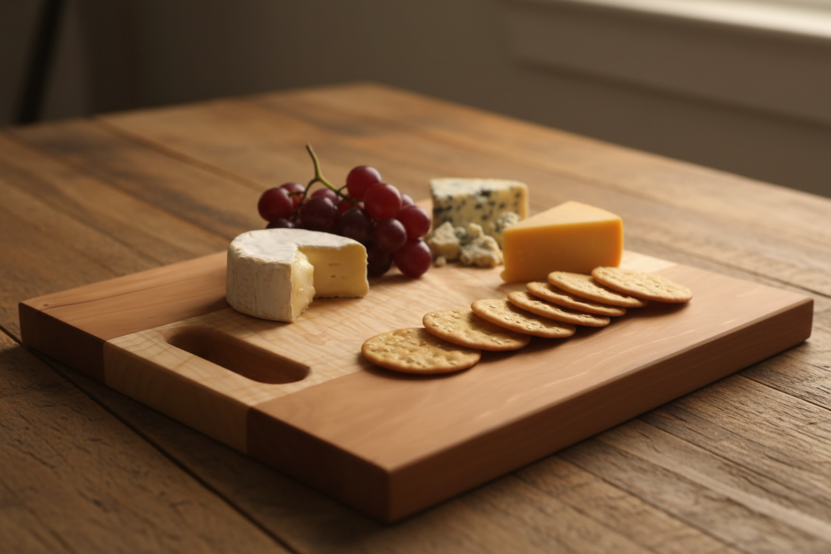 Cherry Curly Maple Board No.4 — Charcuterie