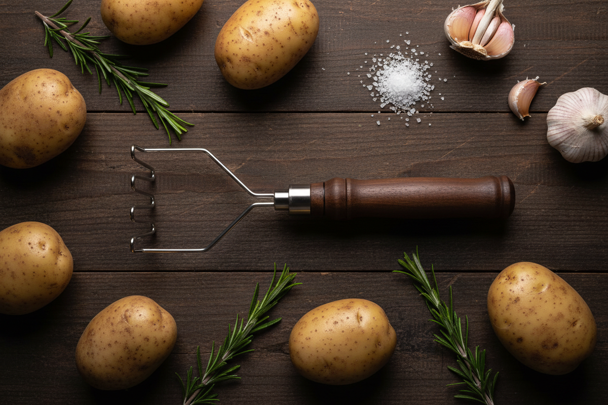 Walnut Masher 1 Flatlay