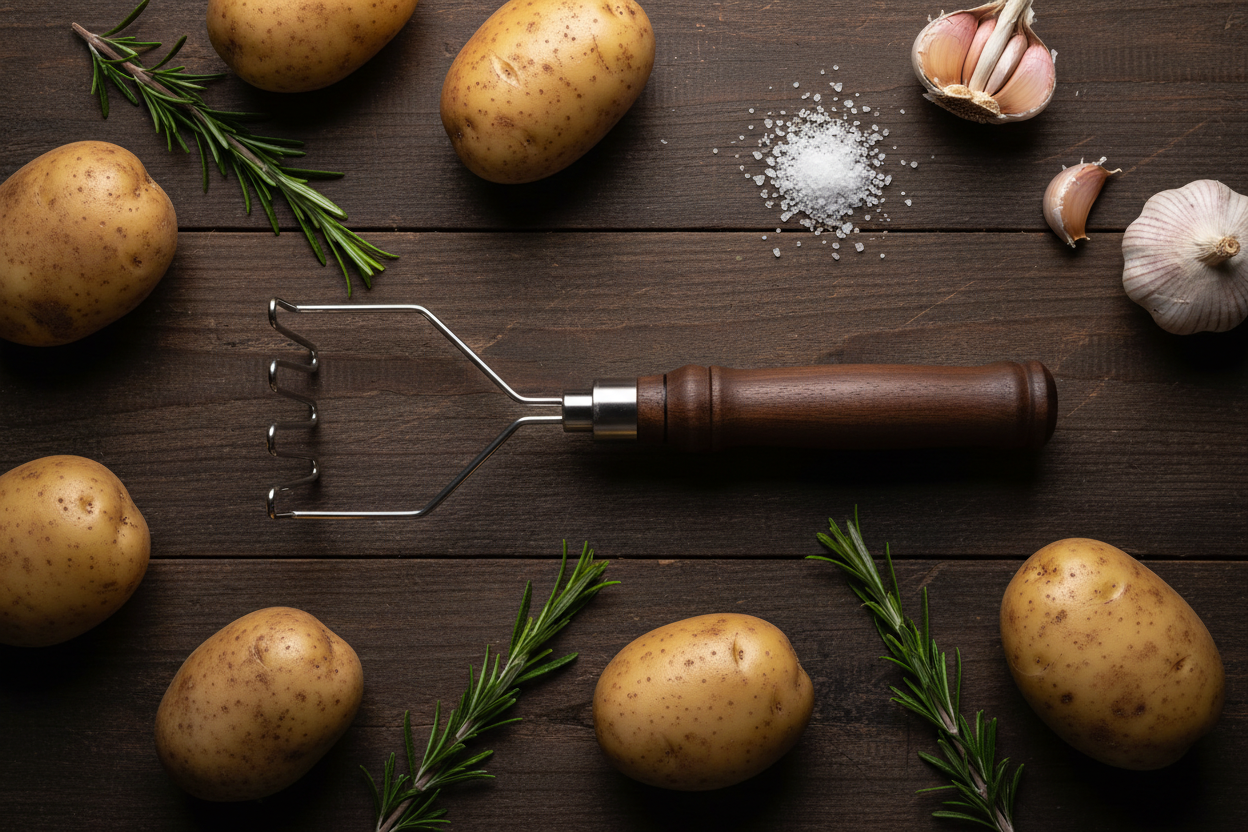 Walnut Masher 1 Flatlay