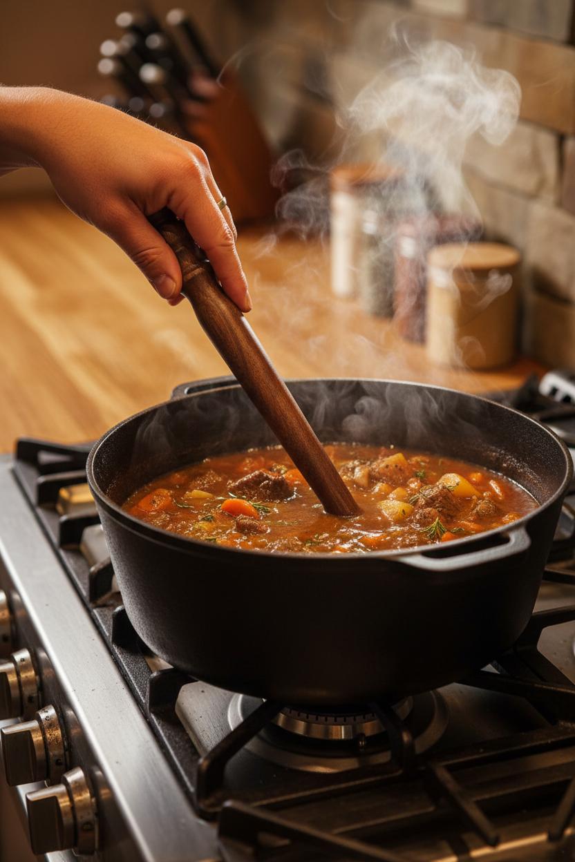 Walnut Spurtle — Stirring Pot